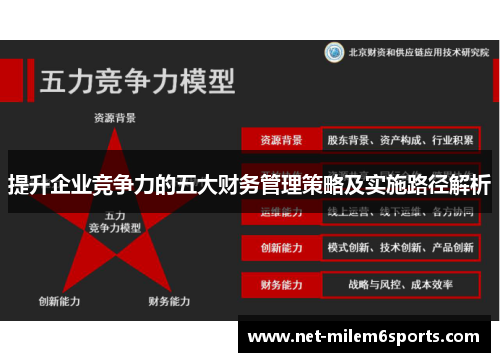 提升企业竞争力的五大财务管理策略及实施路径解析