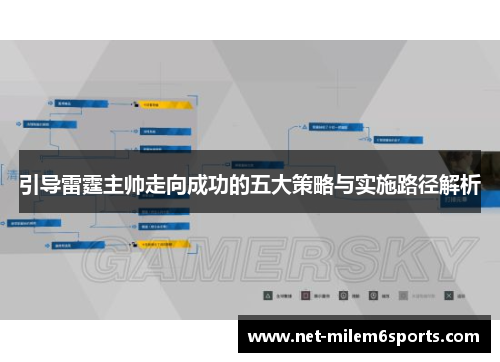引导雷霆主帅走向成功的五大策略与实施路径解析