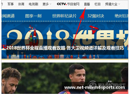 2018世界杯全程直播观看攻略 各大卫视频道详解及观看技巧